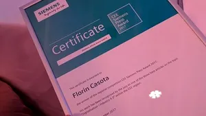 Florin Caşotă, jurnalist Business Magazin, este marele laureat al competiţiei Siemens CEE Press Award 2017
