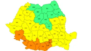 Meteo. Revine canicula. Cod portocaliu în sudul ţării 