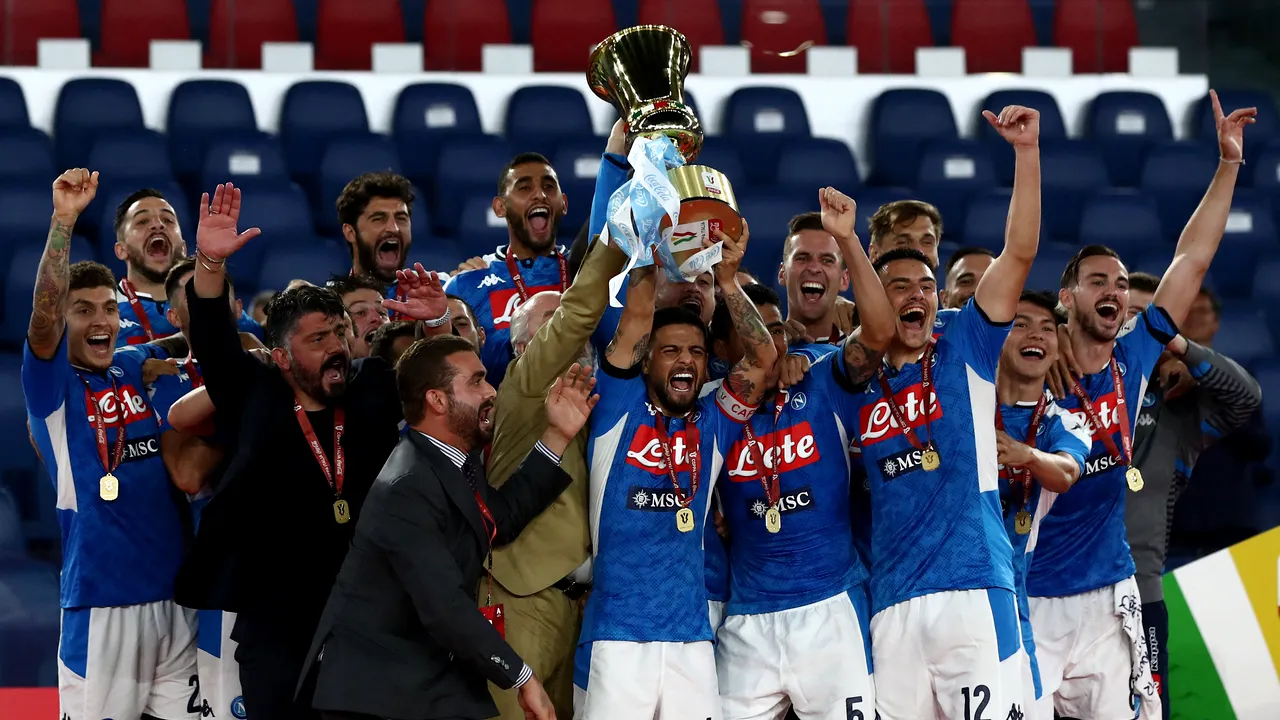 Napoli a câştigat la penalty-uri Cupa Italiei în faţa lui Juventus/ Înfrângere la scor pentru Arsenal