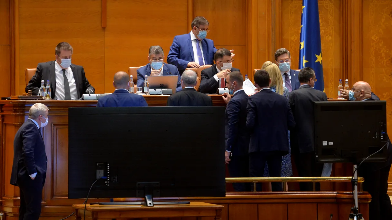 Şedinţa Camerei Deputaţilor, încheiată, la scurt timp, din cauza stării de sănătate a ministrului Dezvoltării