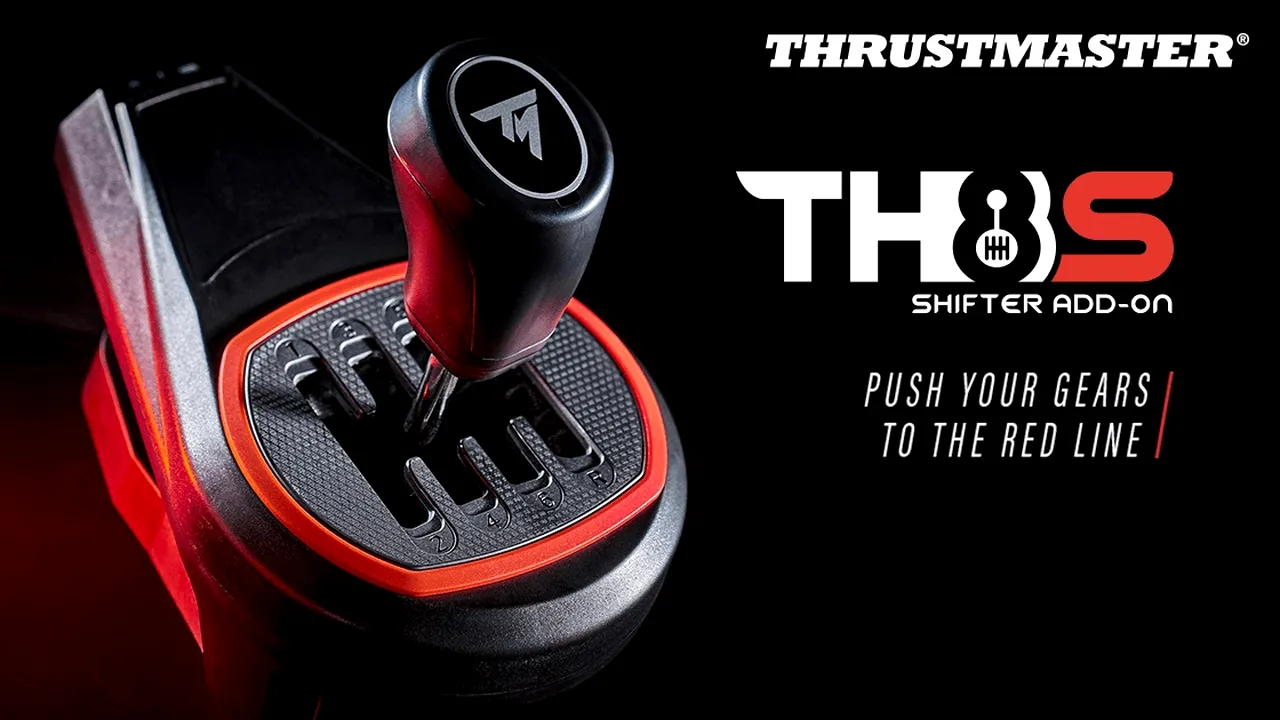 Thrustmaster anunţă schimbătorul de viteze TH8S 