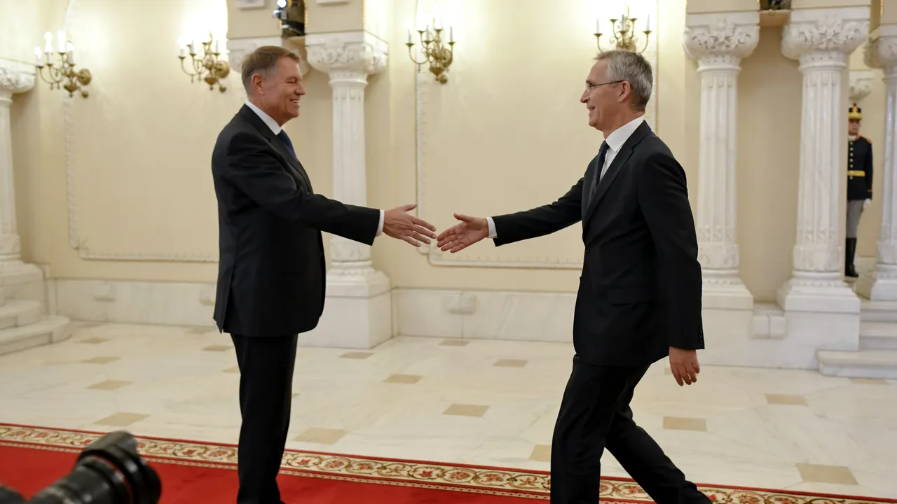 Stoltenberg: Am discutat cu Iohannis despre securitatea în zona Mării Negre / NATO va apăra 