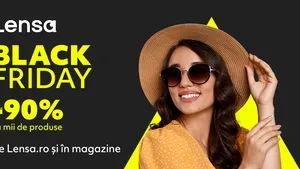 A început Black Friday pe Lensa.ro şi în magazine, cu reduceri de până la 90%