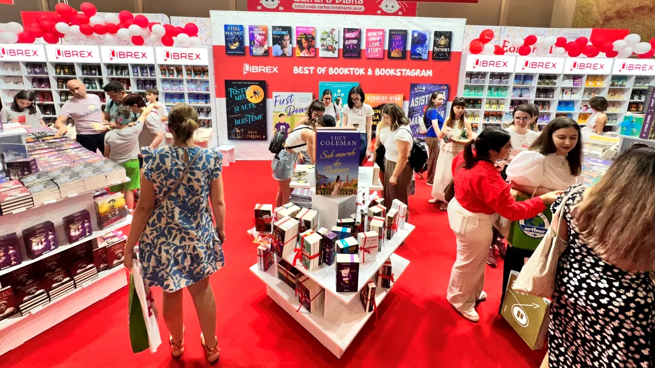 Topul vânzărilor LIBREX la Bookfest 2024. Care au fost cele mai căutate cărţi