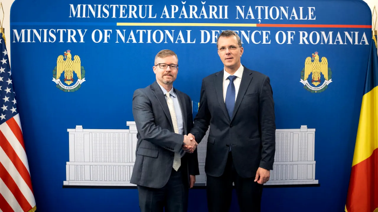 Ministrul Apărării Moşteanu şi reprezentantul SUA reafirmă cooperarea pentru securitatea Mării Negre
