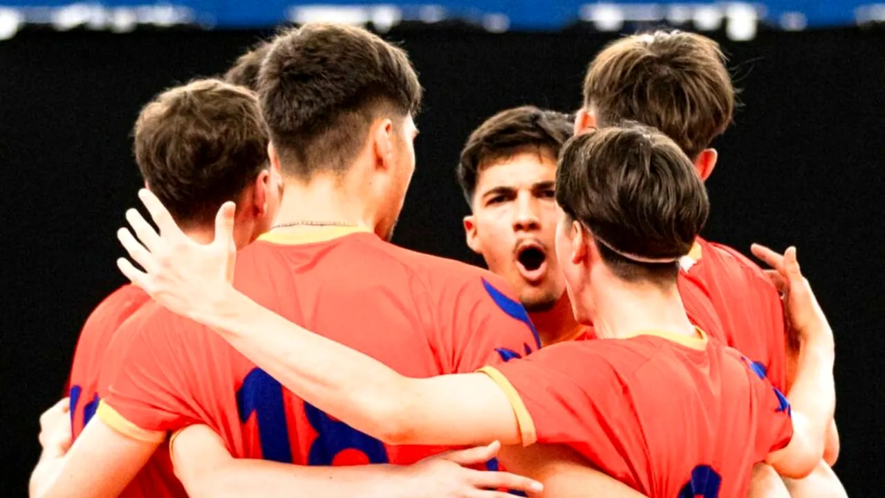 România încheie pe locul al cincilea Campionatul Balcanic U18 de volei masculin de la Podgorica