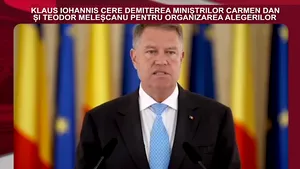 DECLARAŢIA ZILEI | Preşedintele Klaus Iohannis cere demiterea miniştrilor Carmen Dan şi Teodor Meleşcanu pentru modul în care au fost organizate alegerile
