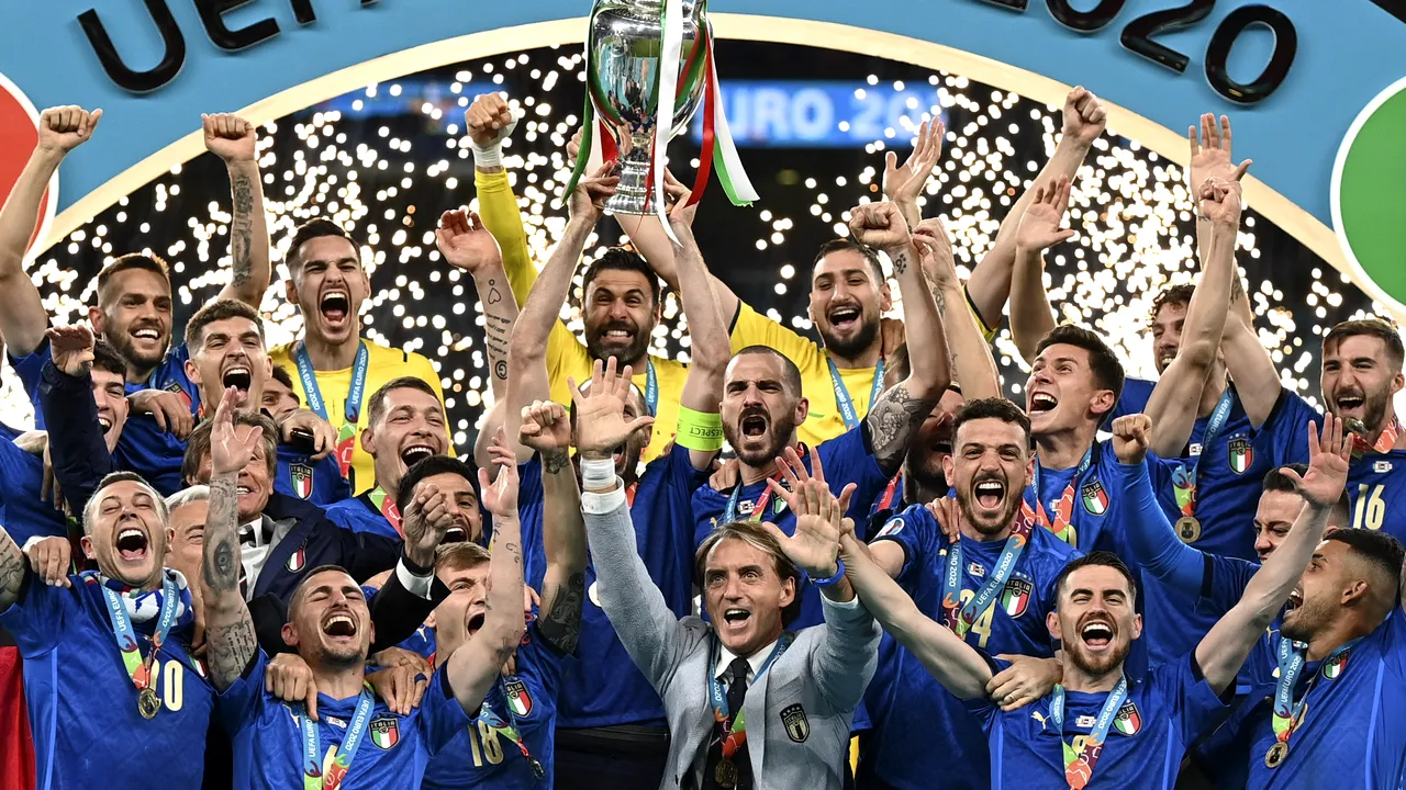 Finala EURO 2020: It’s going to Rome - Italia câştigă al doilea titlu european după 53 de ani