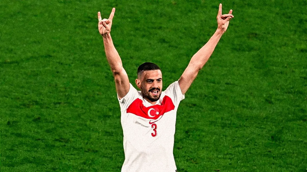 UEFA îl anchetează pe turcul Demiral pentru felul în care s-a bucurat la un gol