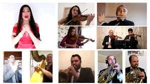 Hristos a înviat! în variantă classical crossover. 100 de artişti îşi unesc vocile pentru a transmite un mesaj de speranţă şi solidaritate