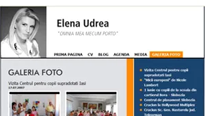 Gândul: Elena Udrea şi-a deschis blog