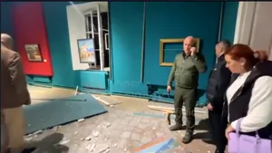 Atac aerian la Odesa. Cinci persoane au fost rănite, un muzeu de artă a fost avariat