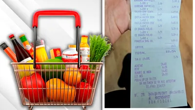 ECONOMIC Bon fiscal din 2007, greu de crezut azi: ce cumpărai cu 18,54 lei și cât ar costa azi același coș