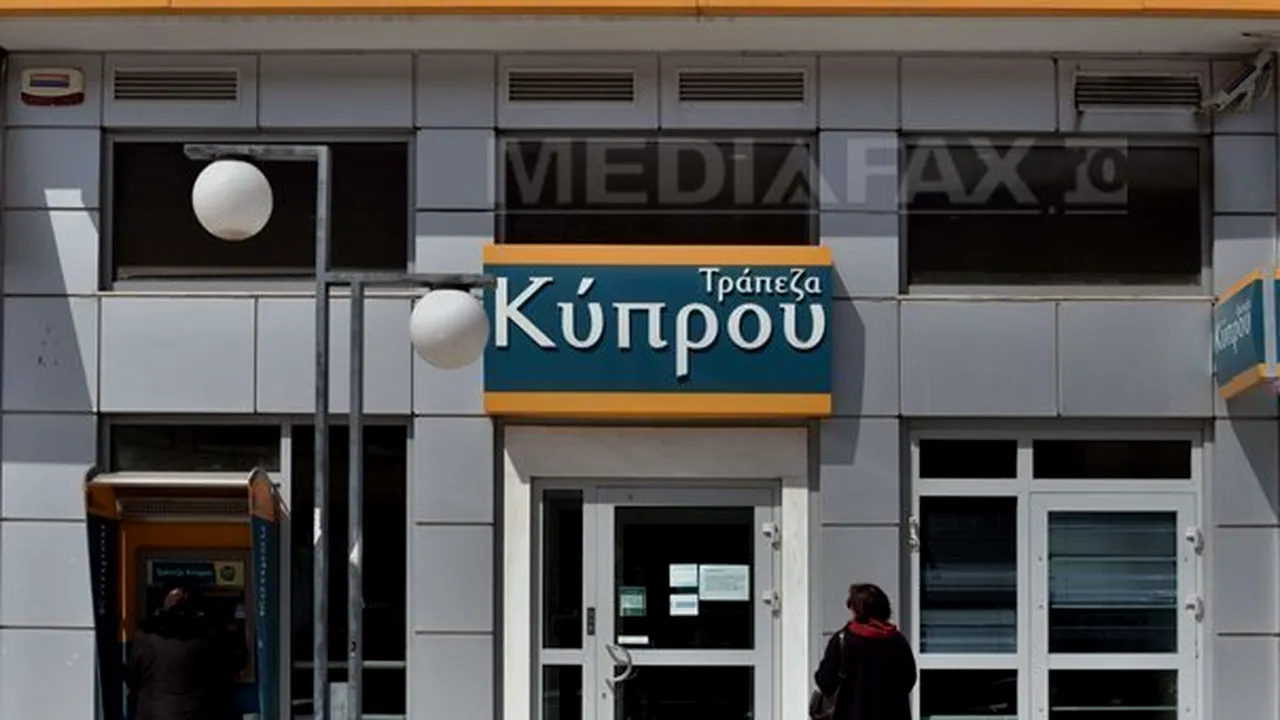 Deponenţii Bank of Cyprus ar putea suporta pierderi de 60% pentru conturile de peste 100.000 de euro