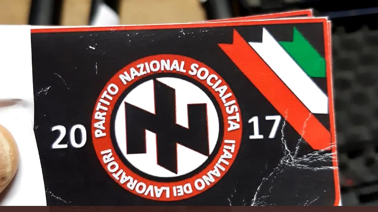 Poliţia italiană a arestat 19 militanţi extremişti care voiau înfiinţarea unui nou partid nazist