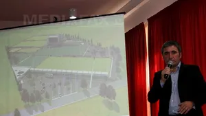 Stadionul Central al Academiei Hagi a primit aviz favorabil pentru Liga I