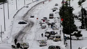 Ierusalimul, paralizat de o furtună 