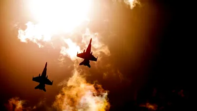 APĂRARE Avioane de vânătoare NATO, ridicate de la sol după intrarea unei drone în spațiul aerian al Letoniei