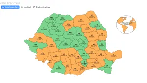 Rezultate finale alegeri în România. Ce județe a câștigat Nicușor Dan și ce județe a câștigat George Simion