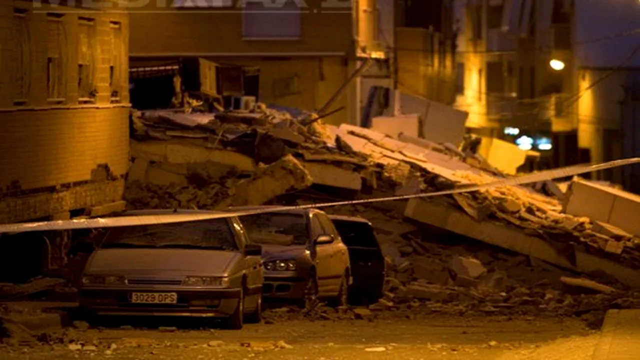 Cutremurul din Spania, cel mai puternic din ultimii 55 de ani: Cel puţin opt morţi şi 10.000 de persoane evacuate - VIDEO, FOTO