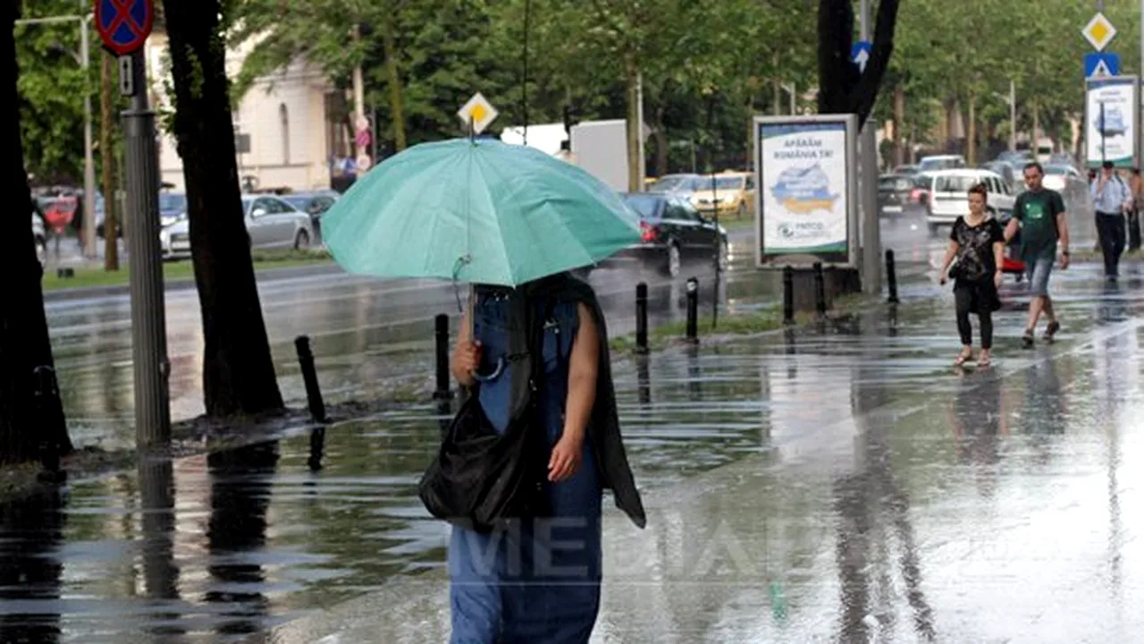Vremea va fi în general instabilă şi se va răci în majoritatea regiunilor. PROGNOZA METEO pentru marţi şi miercuri