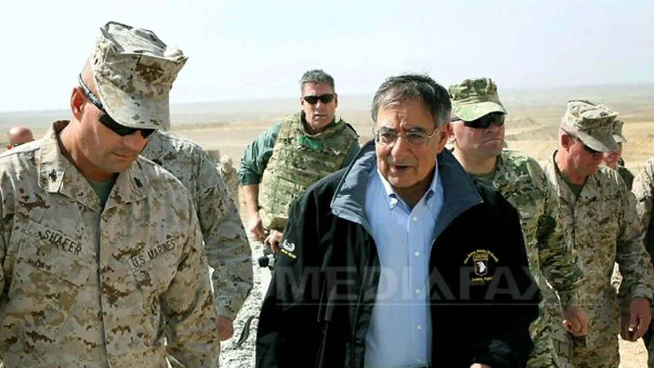 INCIDENT GRAV la sosirea lui Leon Panetta în Afganistan. Un soldat NATO a fost rănit