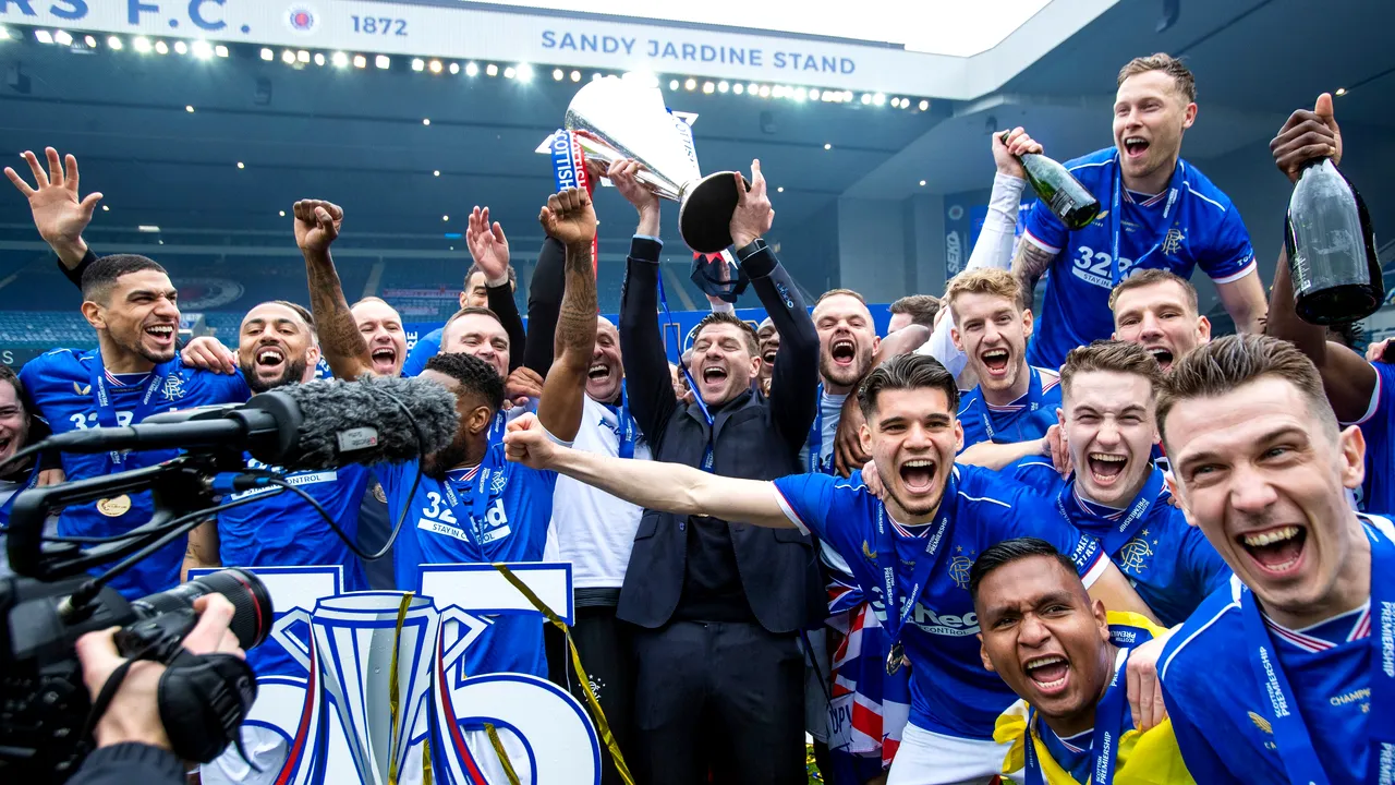 Prima reacţie a lui Ianis Hagi după ce a devenit campion cu Rangers. Recordul cu care a intrat în istoria clubului