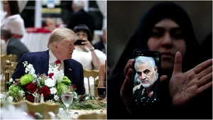 Ce făcea Trump în momentul în care drona a lovit maşina în care se afla liderul Forţei Quds. Plus: gestul bizar făcut de preşedinte după ce a aflat despre moartea lui Soleimani