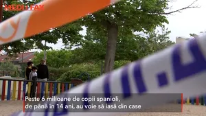 După aproape două luni de izolare copiii din Spania pot ieşi afară. Adolescenţii mai au de aşteptat
