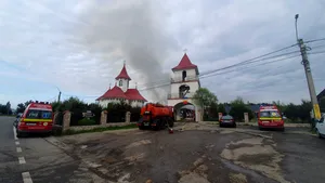 Incendiul de la Mănăstirea Podu Coşnei: a ars paraclisul şi parţial corpul de chilii 