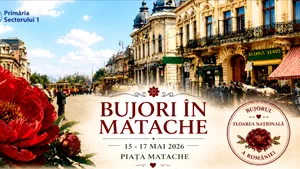 10.000 de bujori și trei zile de festival în atmosfera Bucureștiului de altădată