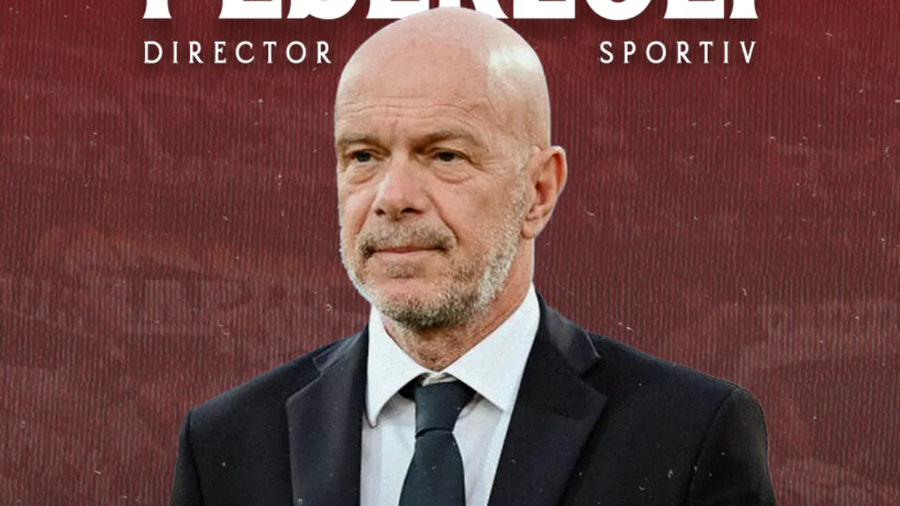 Mauro Pederzoli este noul director sportiv al clubului FC Rapid