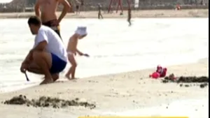 Fenomen rar la malul Mării Negre - VIDEO