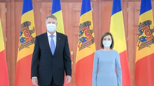 VIDEO Klaus Iohannis, vizită oficială la Chişinău. Declaraţia comună a Preşedintelui României şi a Preşedintelui Republicii Moldova, Maia Sandu 