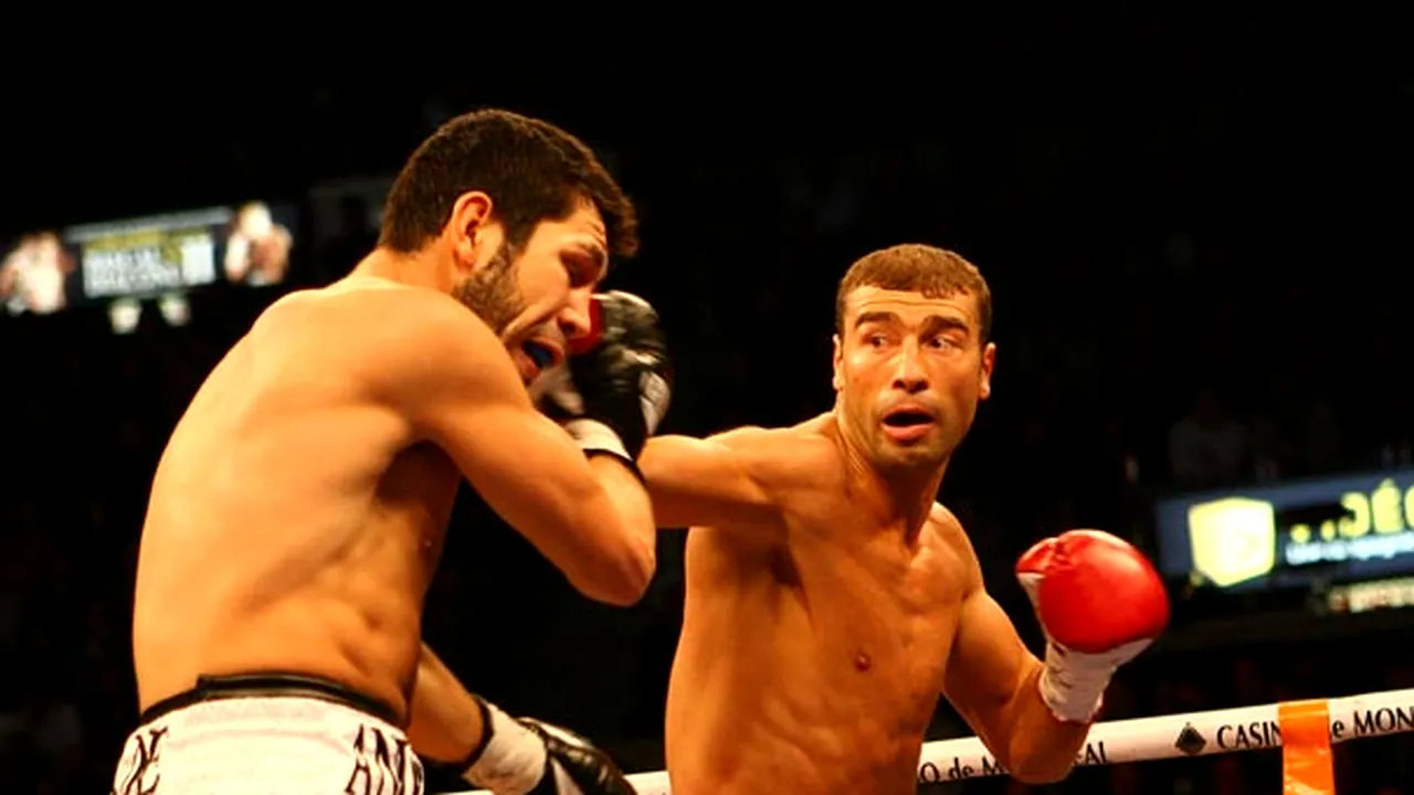 Lucian Bute l-a învins prin KO pe Andrade - VIDEO, GALERIE FOTO