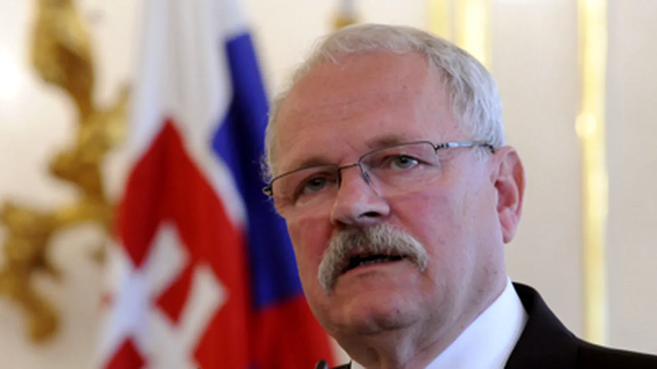Ivan Gasparovici s-a clasat pe primul loc după primul tur al alegerilor prezidenţiale din Slovacia