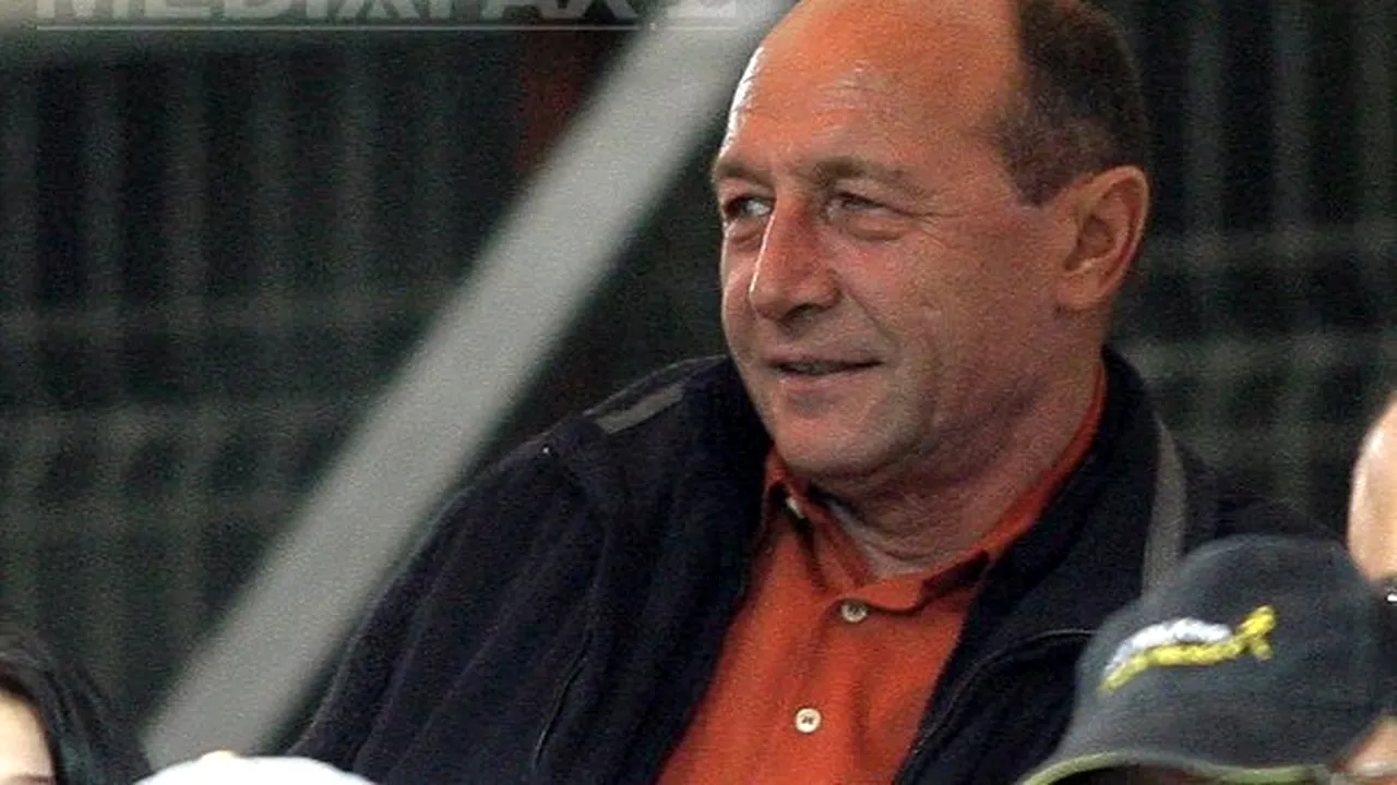 Preşedintele Băsescu nu are în program participarea la finala Ligii Europa