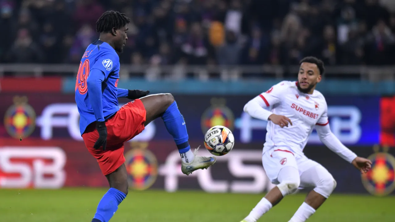 Victorie pentru FCSB: Învinge Dinamo cu  2-1