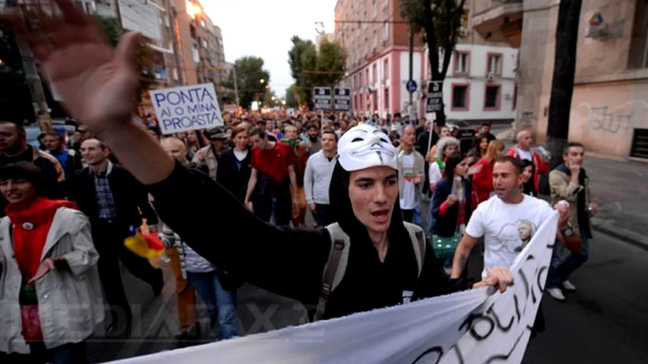 Iaşi: Prefectul cere amendarea organizatorilor protestelor faţă de proiectul de la Roşia Montană