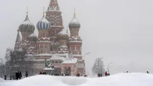 Moscova înregistrează cele mai puternice ninsori din 1966
