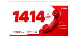 Se lansează 1414: primul număr scurt din România prin care vorbești direct cu un medic specialist, 24/7