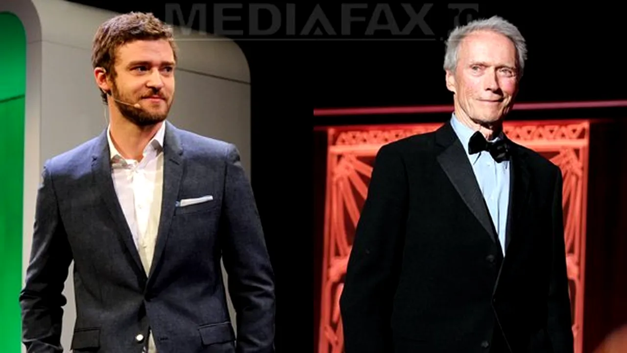 Justin Timberlake, alături de Clint Eastwood, într-un film despre vânătorii de talente din baseball
