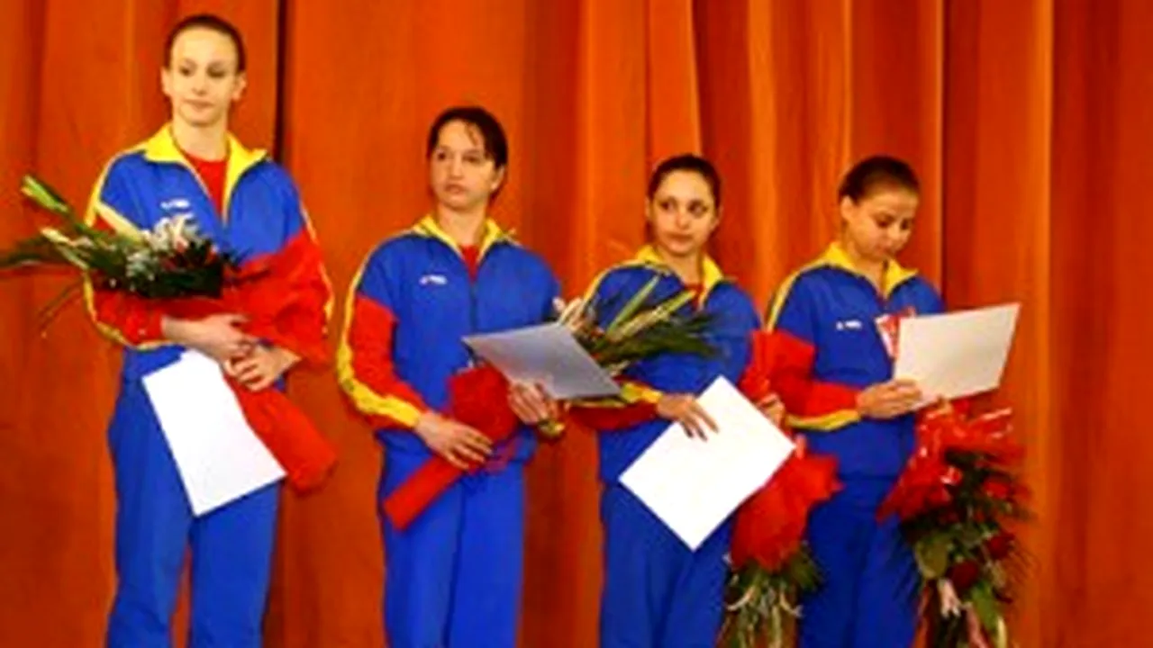 Romanian Gymnasts Settle For Bronze In Beijing Olympics