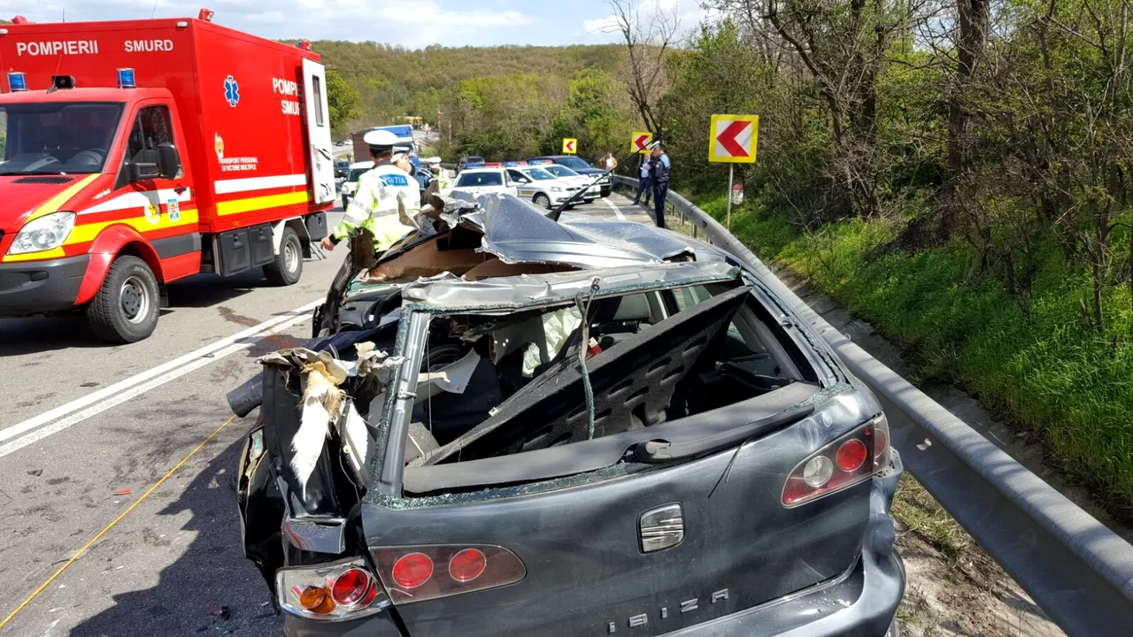ACCIDENTUL în care au murit cinci oameni, printre care şi antrenorul de tenis de masă, a fost PRODUS de un şoferul unui tir cu permisul suspendat