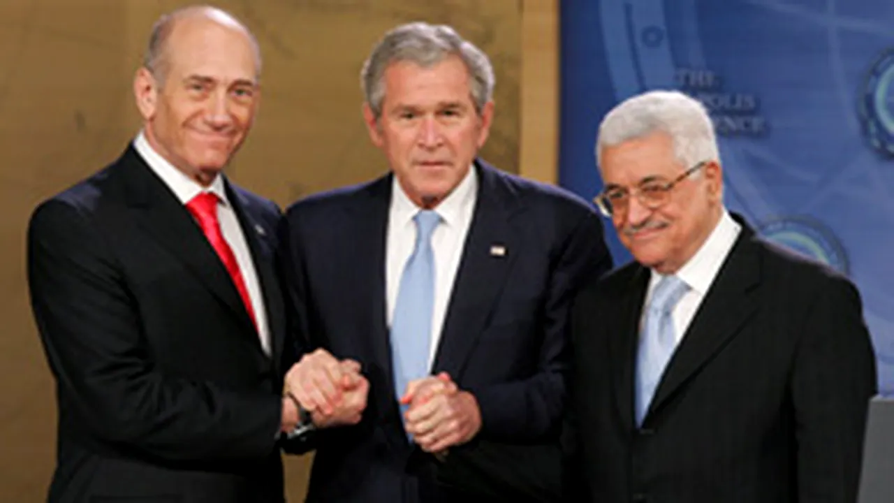 Israelienii şi palestinienii încep negocierile de pace, după vizita lui Bush