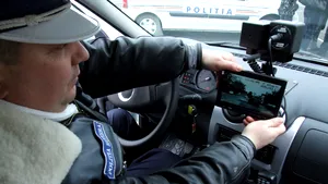 Şeful IPJ Vâlcea a fost lăsat fără permis de subalterni. Viteza pe care o avea când l-a prins radarul