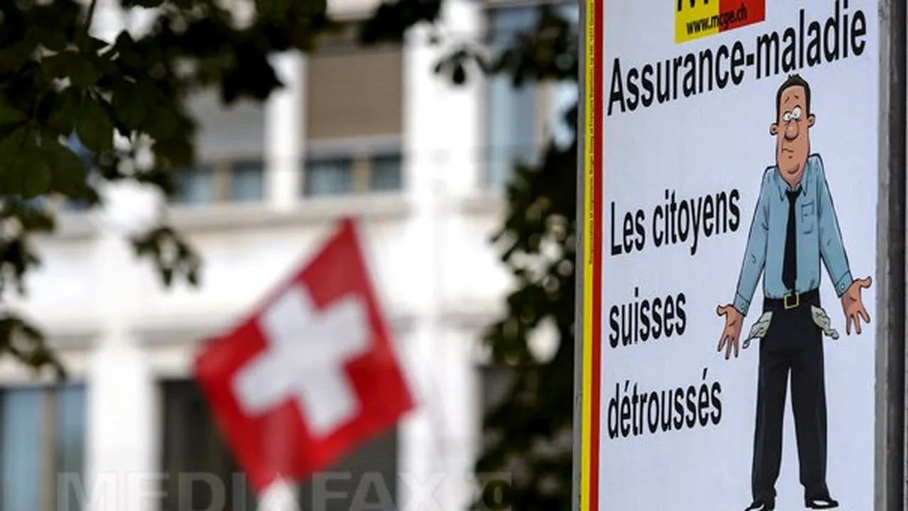 Elveţienii au respins prin referendum înfiinţarea unei case unice de asigurări de sănătate