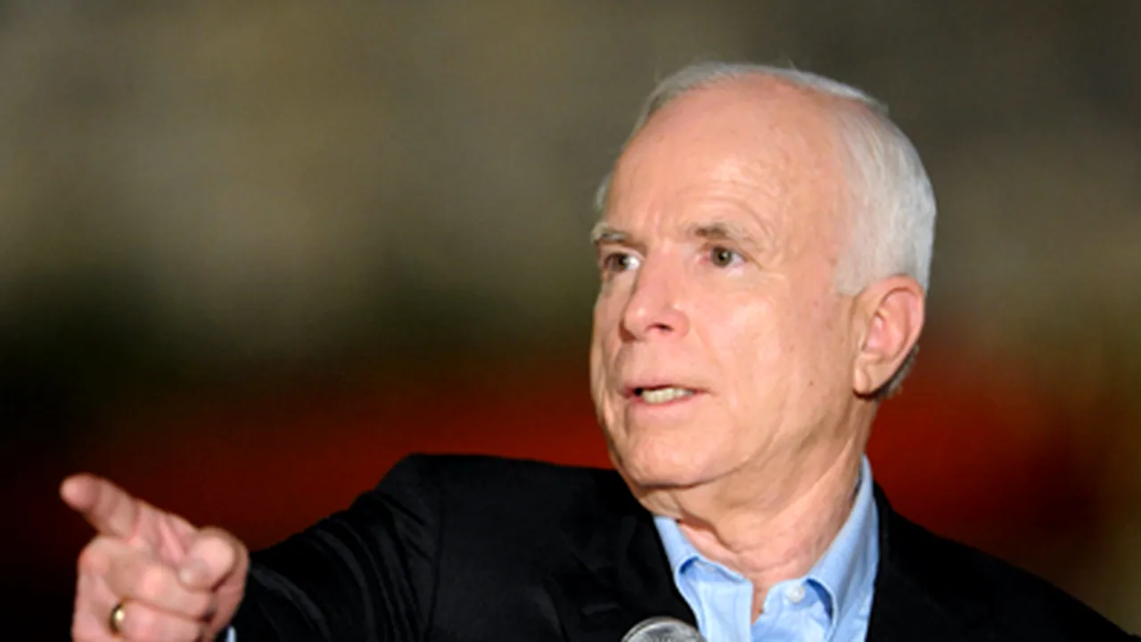 McCain: Cursa prezidenţială de la 4 noiembrie va fi foarte strânsă