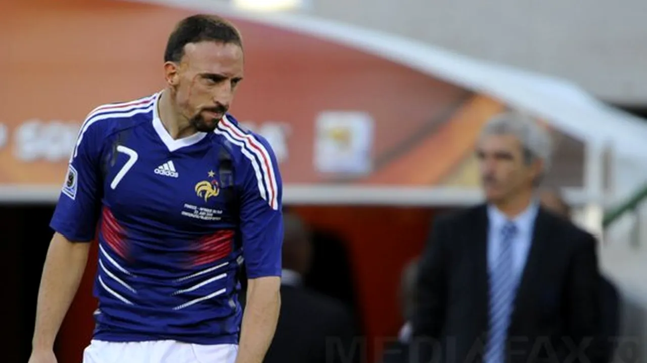Franck Ribery, inculpat pentru 