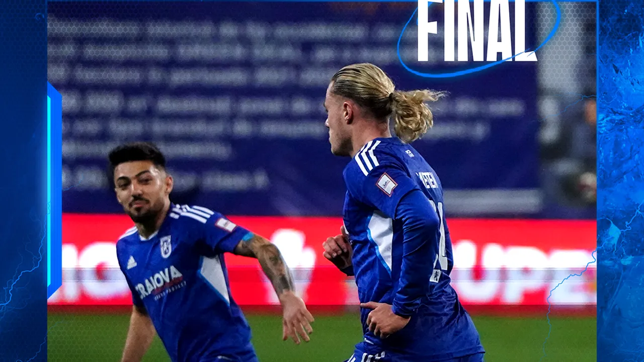 SuperLiga: U Craiova 1948 a învins Chindia Târgovişte, în primul meci al etapei a VI-a